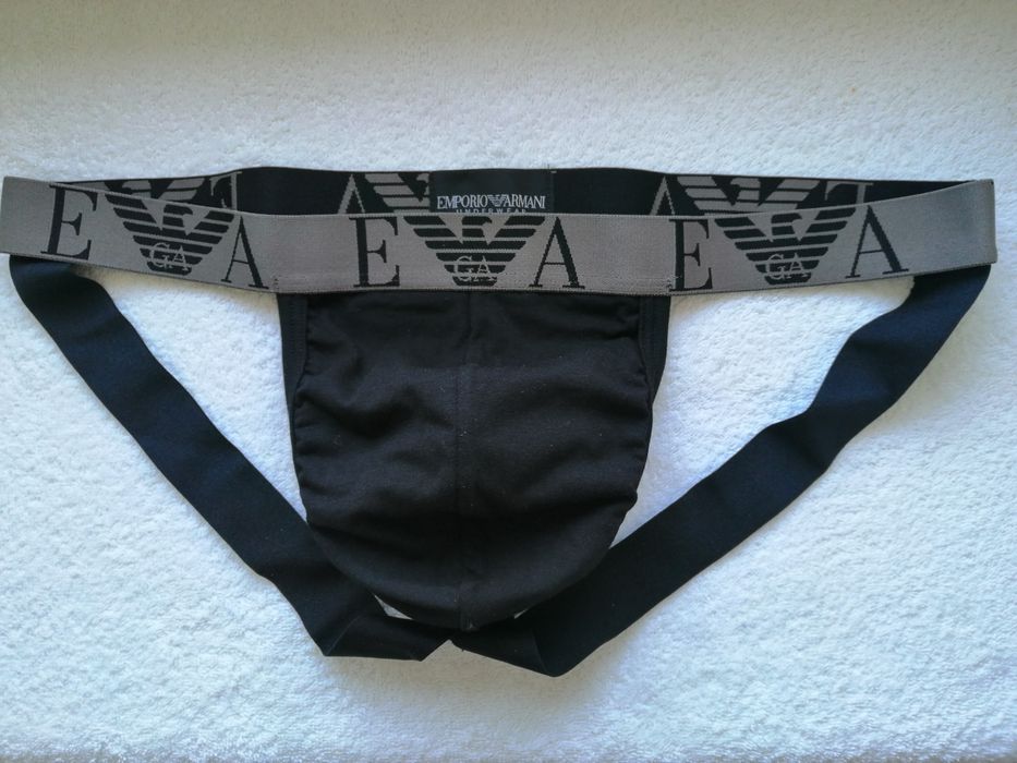 Jockstrap Emporio Armani pas 42 cm 2 sztuki NOWE w kartoniku