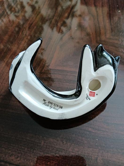 Kot Milusiński figurka porcelanowa AS Ćmielów