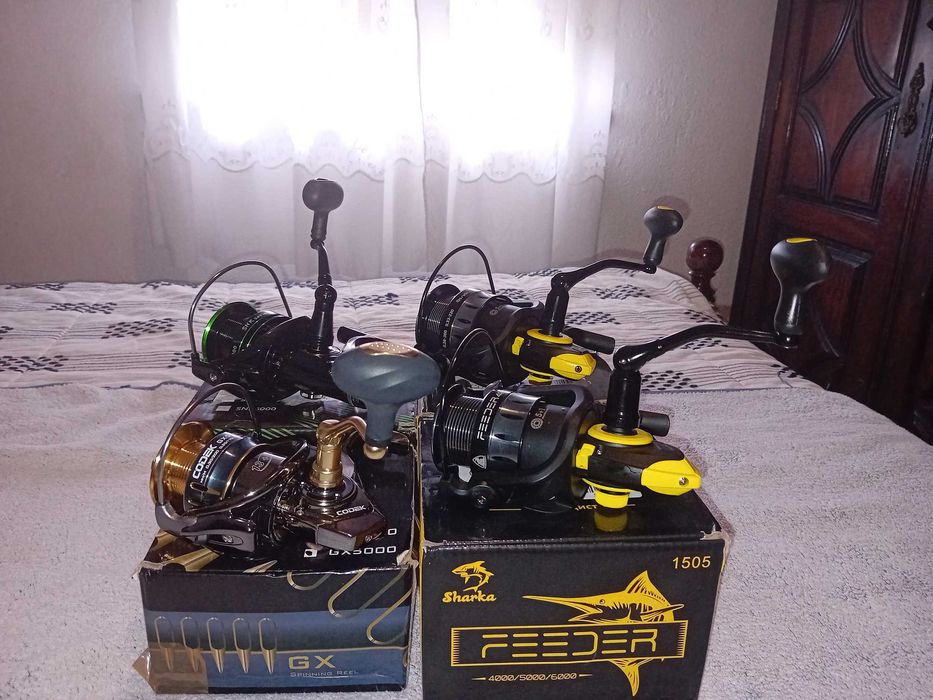 Carretos Pesca Novos 4000/5000/6000 XMAS PROMO