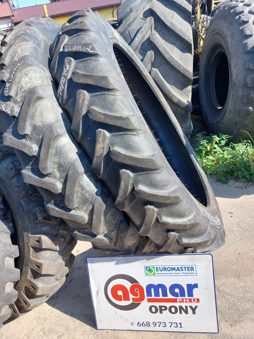 270/95R46 Alliance opony używane rolnicze para używana rolnicza