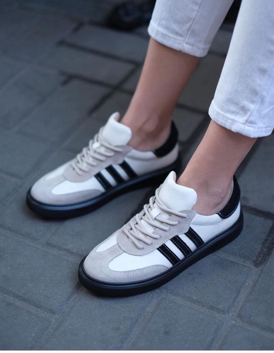 Кеди жіночі шкіряні