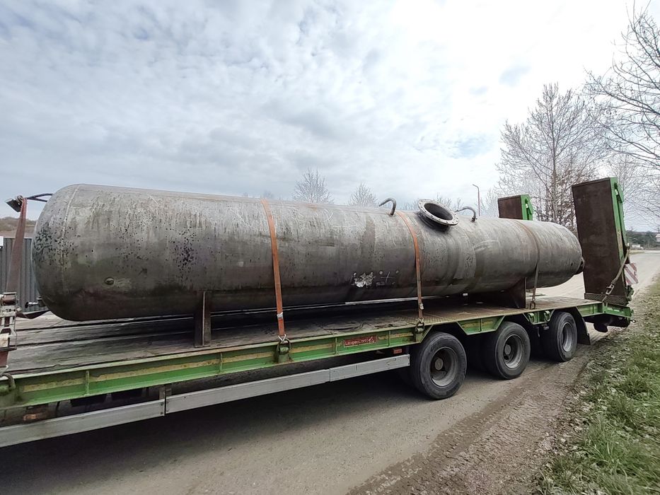 Zbiornik 8000l  nierdzewny stalowy tworzywo