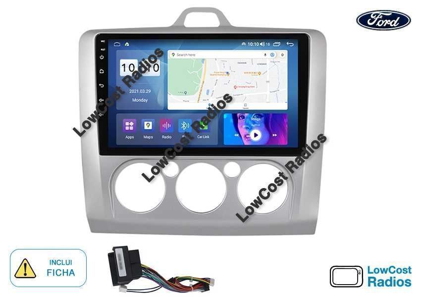 Auto Rádio ANDROID 15 - FORD FOCUS 9 Polegadas • GPS • BLUETOOTH • USB