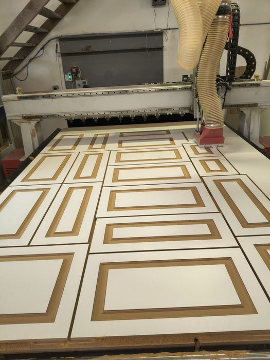 Fronty meblowe usługi CNC