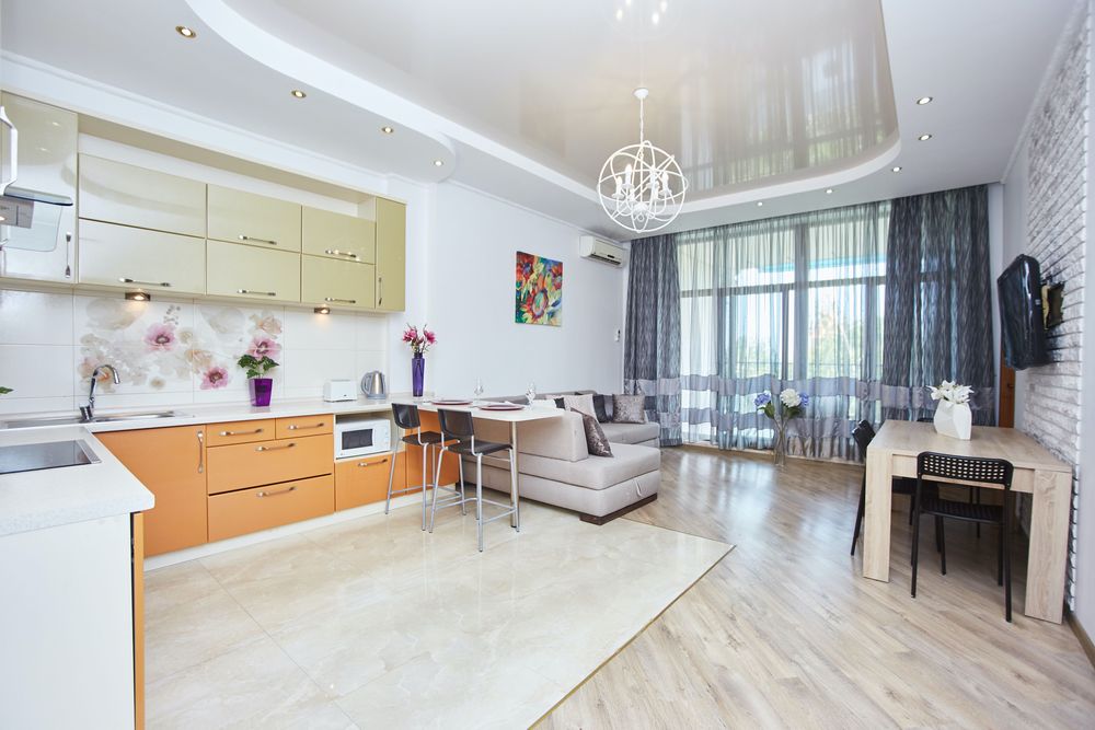 Аркадия Дворец 3 спальни & Джакузи & 3 с/у  & Терраса & Вид моря