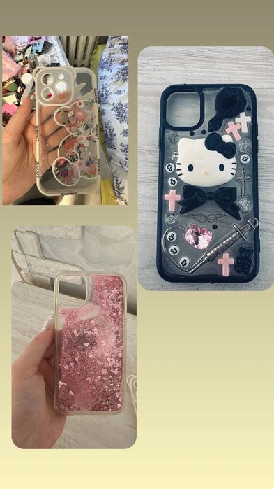 Чехлы для iPhone 11,14 Pro Maxновые   3  варианта в наличии