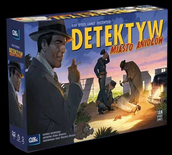 Detektyw Miasto Aniołów nowa SZYBKA wys. sklep fvat Wawa PlanszON