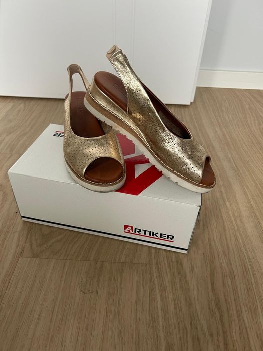 Skórzane buty damskie