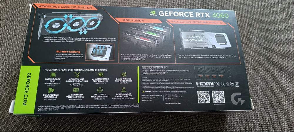 Gigabyte GeForce RTX 4060 Gaming OC 8GB