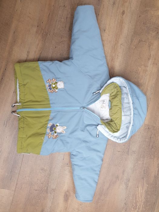 Kurtka + spodnie zimowe chłopięce r.92