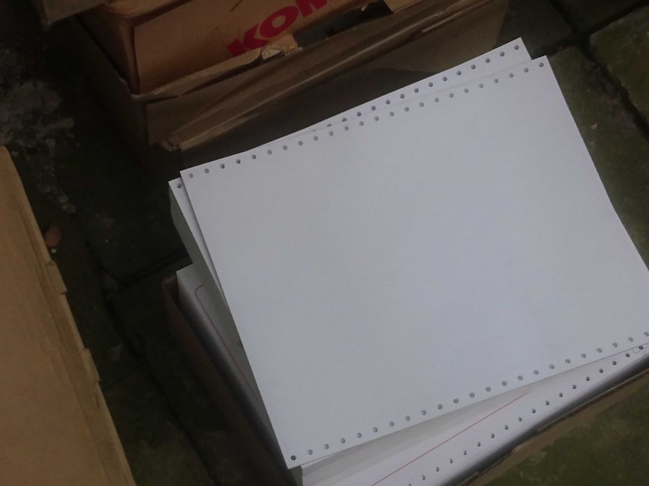 Papier samokopiujący 1+1 do drukarki igłowej