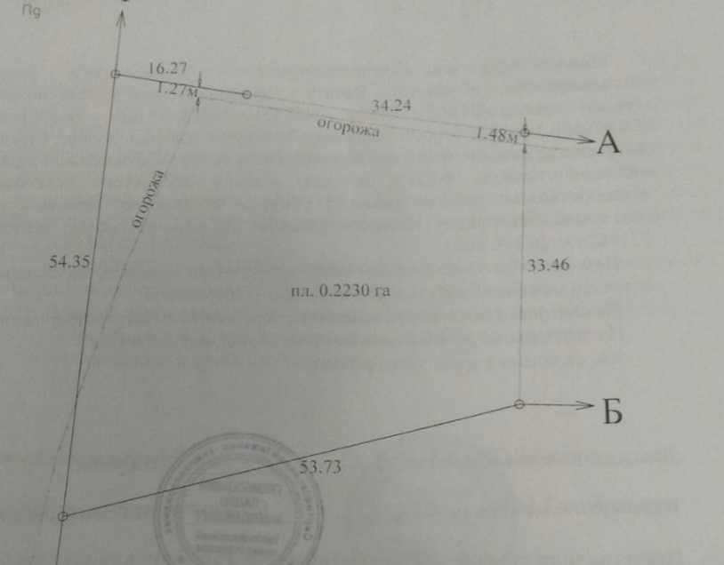 Продаж  ділянки 40 соток з хатою, с. Жукин,