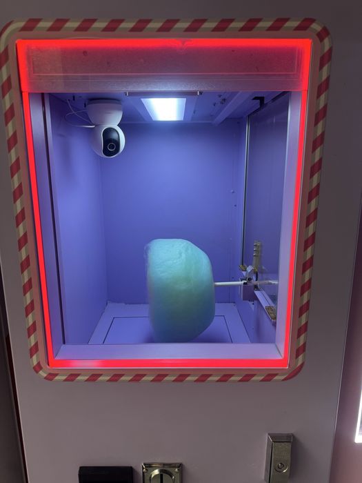 Automat do waty cukrowej Vending – gotowy do pracy