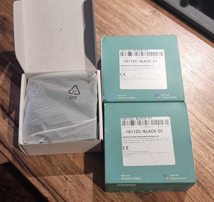 Włącznik podtynkowy - Tuya, Zigbee. Nowy. Google, Alexa. Bez N.