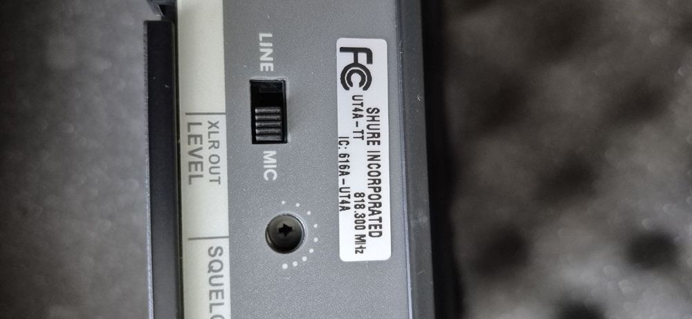 Петличні мікрофони Shure uT4A - TT.