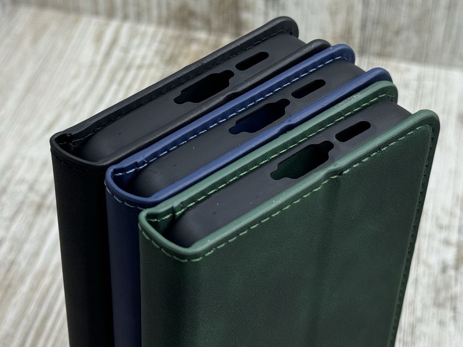Чехол книжка прошитая на Samsung A55/ A35/ S23 FE. Чохол книга