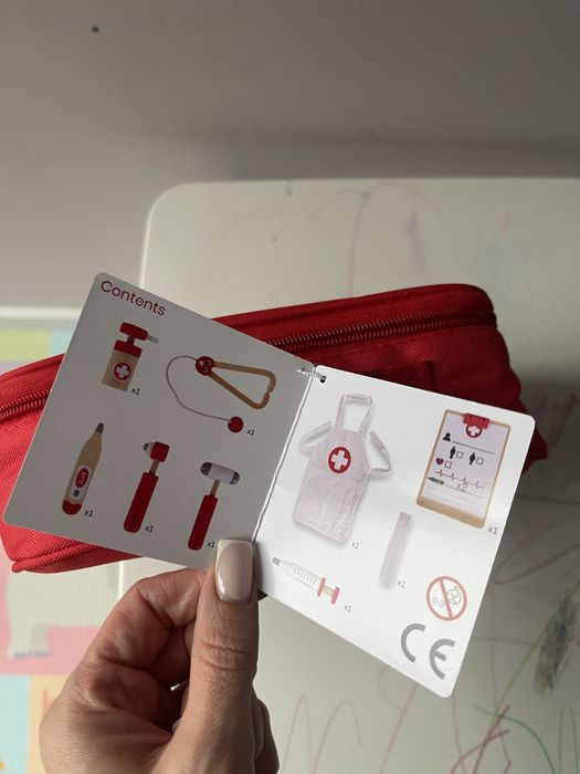 Деревʼяний набір лікаря для дітей Bigjigs Toys Англія