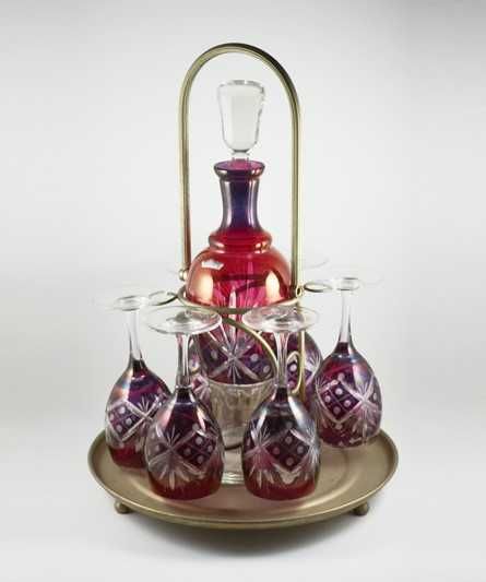 Par de Candeeiros de Mesa em Vidro