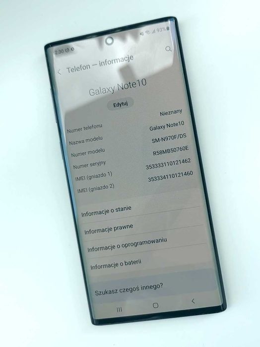 Samsung Galaxy Note 10