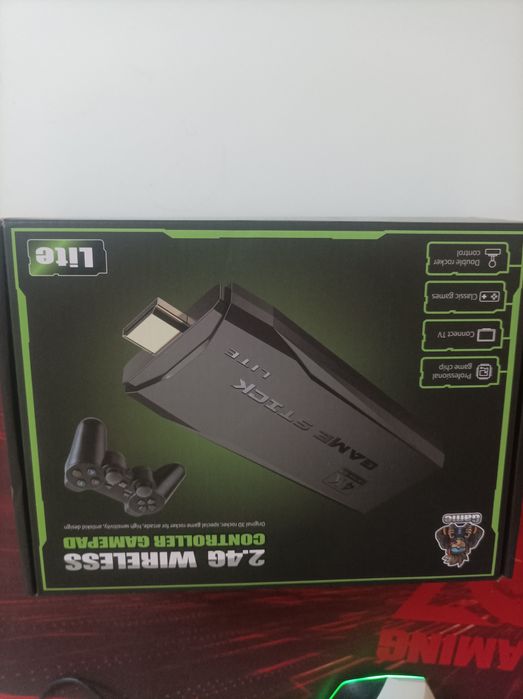 Ігрова приставка Game Stick Lite M8 64GB + 2 бездротові джойстики | 20