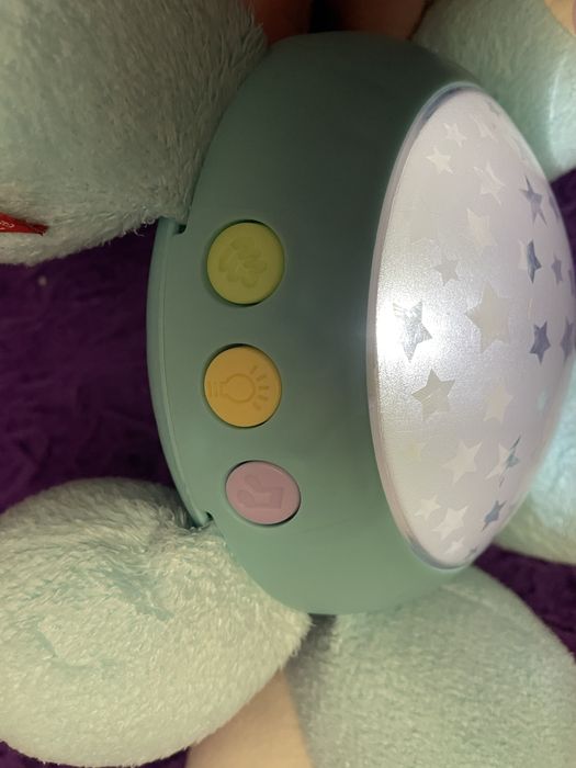 Музичний нічник-проектор Фішер Прайс Гіпопотам Fisher-Price Hippo