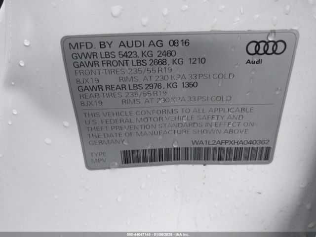 2017 Audi Q5 Premium Plus