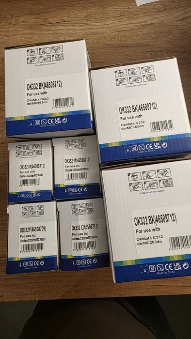 Drukarka OKI MC 363 + 7 tonerow