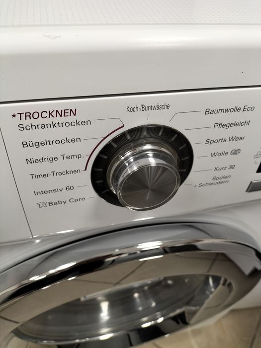 Pralko-suszarka LG , 8kg, 1400obr, inwerter, z Niemiec