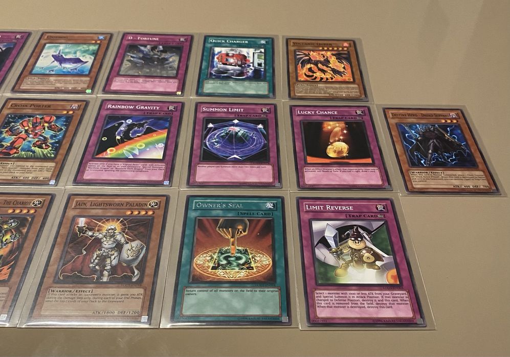 Karty Yu-Gi-Oh! Kolekcjonerskie / 100% Oryginalne! (STAN IDEALNY)