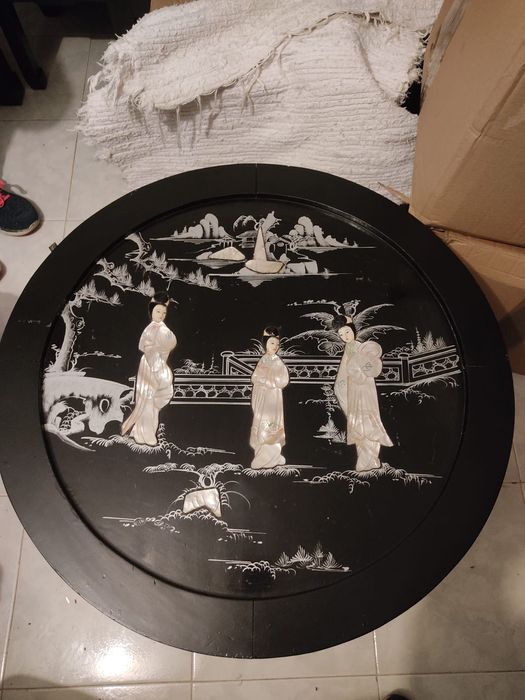 Conjunto Moveis chineses madre pérola