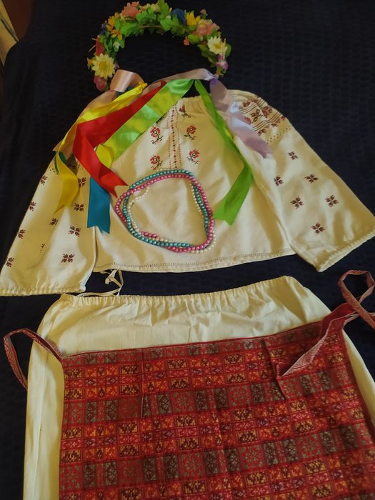 Национальное украинское платье.