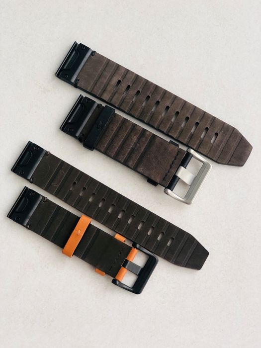 Шкіряний ремінець на Garmin Quick Fit 22mm 26mm ремінь браслет