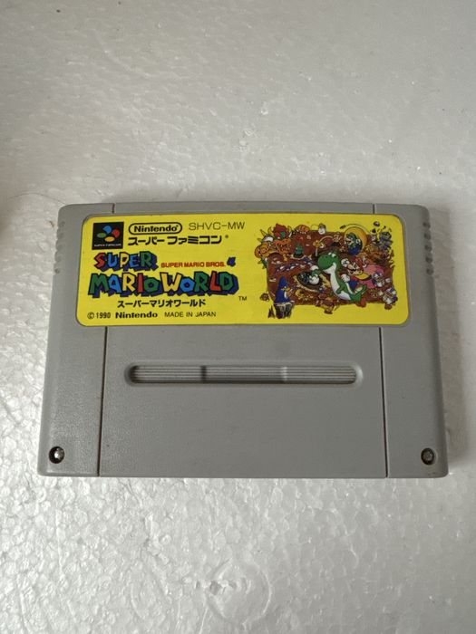 Super Mario World - gra na Nintendo Super Famicom / SNES - wersja NTSC