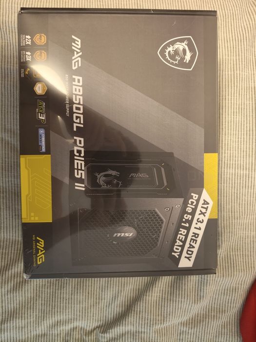 Power supply MSI MAG AB850GL PCIe5 II ATX 3.1/PCIe5.1 ready
