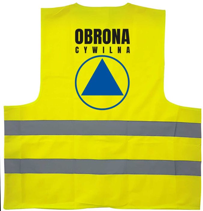 kamizelka odblaskowa obrona cywilna, kamizelka obrona cywilna