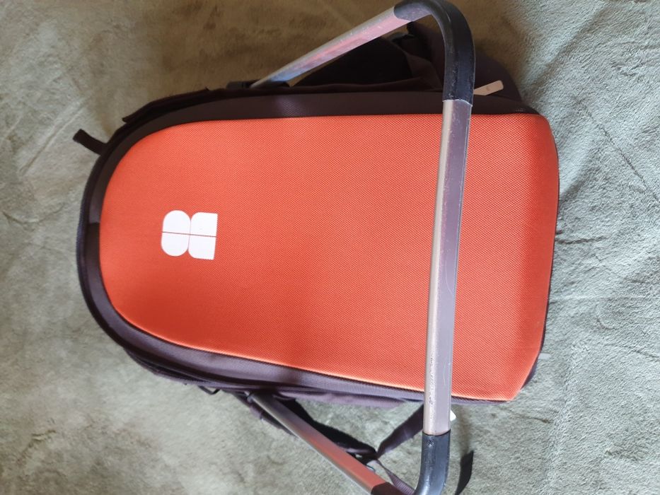 Kanguru Mochila cadeira transportar bebé Join Us laranja DUTCH THE POI