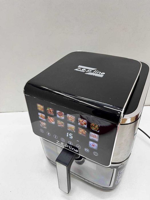 Аэрофритюрница 13л с двумя тенами 4200Вт Zepline ZP00340 14 программ