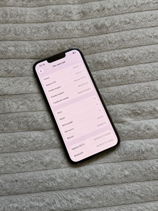 Iphone 13 Pro 128 gb Graphite 85% айфон 13 про графітовий