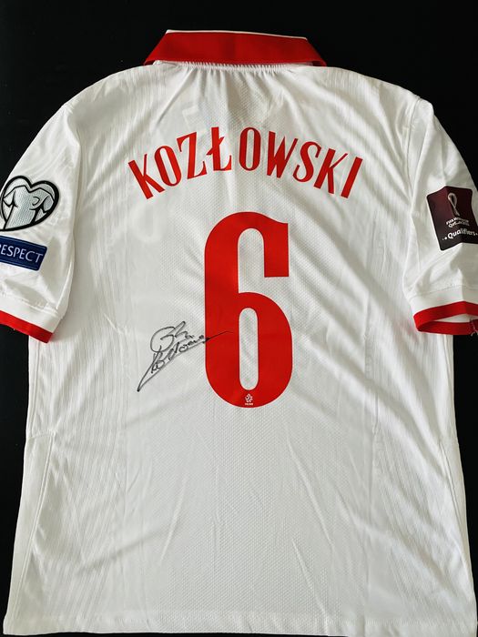 Koszulka Meczowa Polska Kozłowski z autografem!