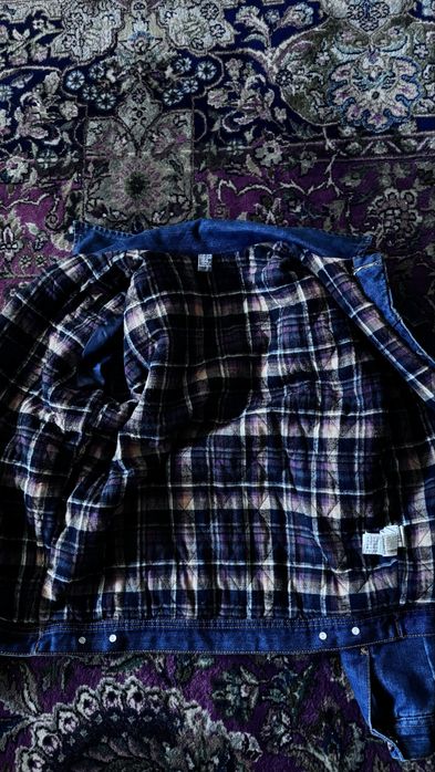 Kurtka jeans ocieplana