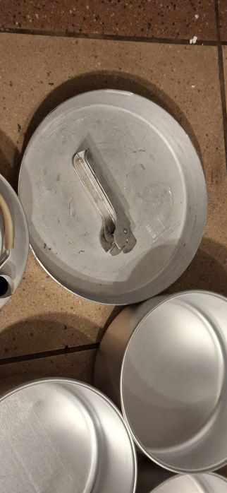 Zestaw turystyczny aluminiowy PRL