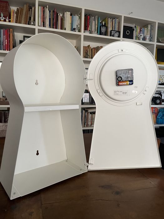 IKEA Relógio PS 1995 armário branco novo (nunca usado)
