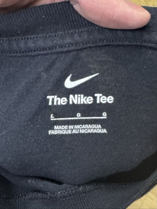 Nike Air Tee спортивный костюм 147-158 см подростковые черные с принтом