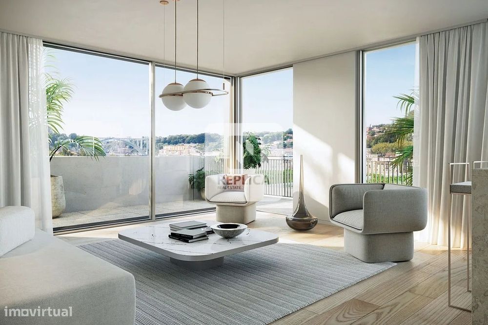 T2 Duplex Terraço 66m2 Vistas Rio Douro em Gaia | T2 Centro Histórico