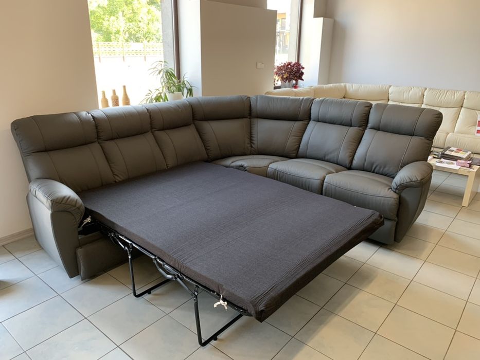 Naroznik wypoczynkowy skórzany MARGO