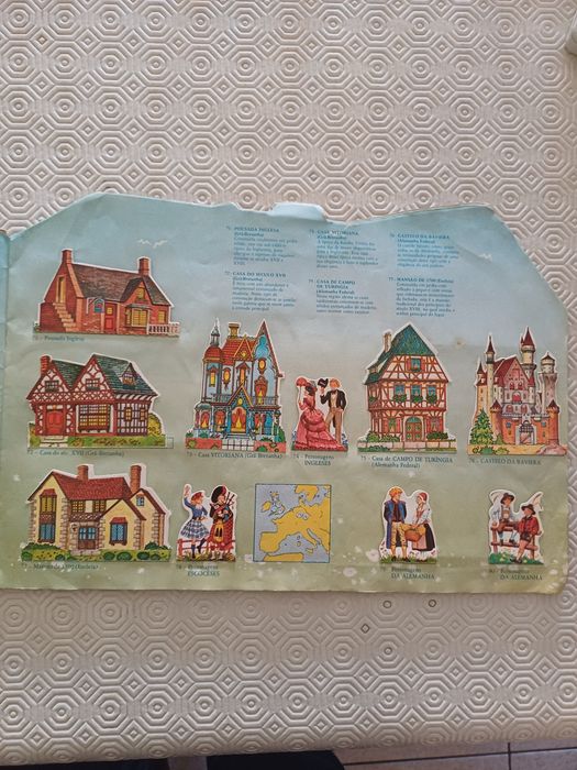 Caderneta antiga completa