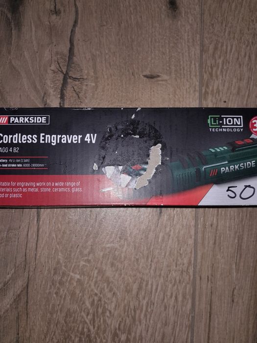 Akumulatorowe urządzenie do grawerowania