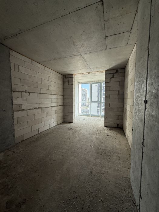 двокімнатна квартира готова до ремонту