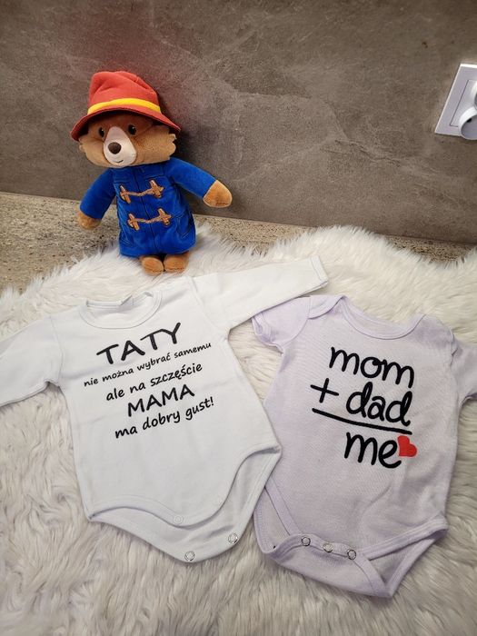 Body 2 szt., rozm. 68, Mama ma dobry gust