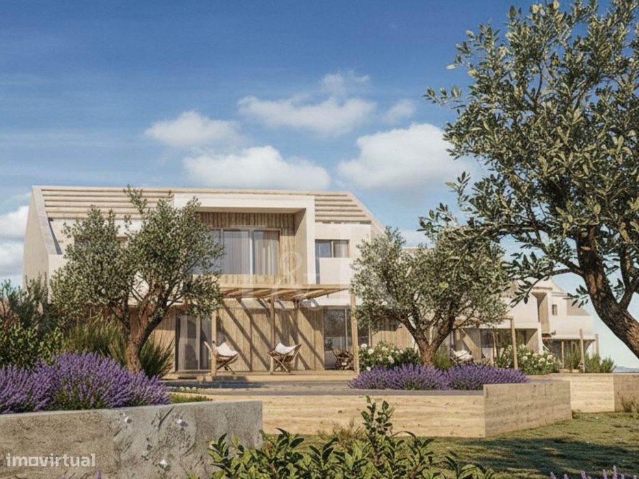 Moradia T6 em eco-condomínio com piscina privada na Terrugem, Sintra